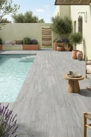 Vente Directe Carrelage extérieur imitation bois - BAKU Ceniza 20x120
